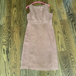 Ann Taylor Tan Midi Dress